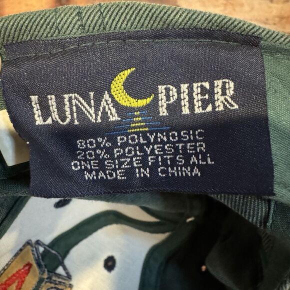 Backyard Adventures BA Logo Green Blue Cap Hat Playsets Merchandise Outdoor Gear - Picture 7 of 7